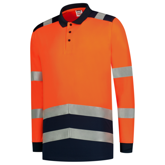 TRICORP 203008 Poloshirt High Vis Bicolor Lange Mouw