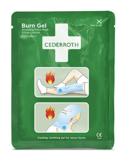 Cederroth 51011014 Burn Gel Dressing / Face Mask 30 x 40 cm